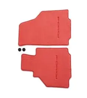 Porsche SET - FLOOR MAT  986  BOXSTER RED